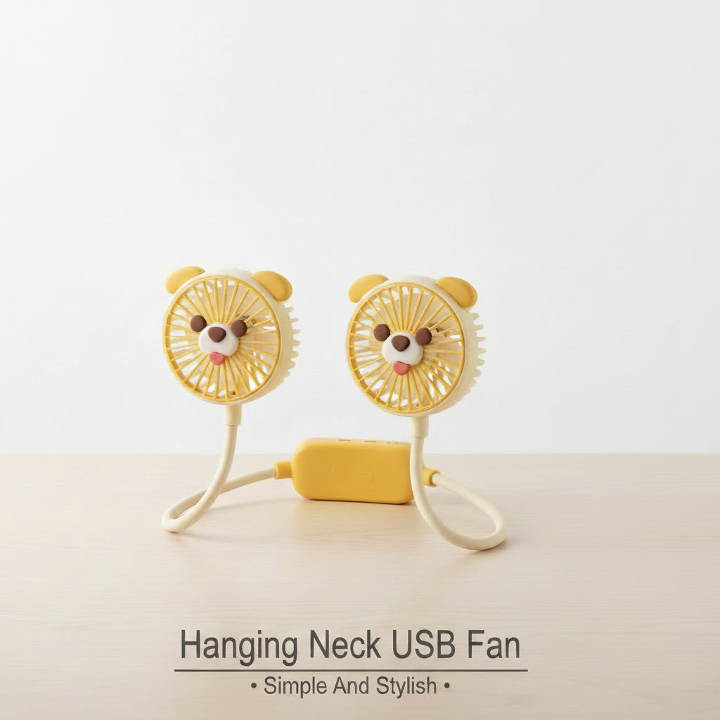 CORDLESS NECK FAN