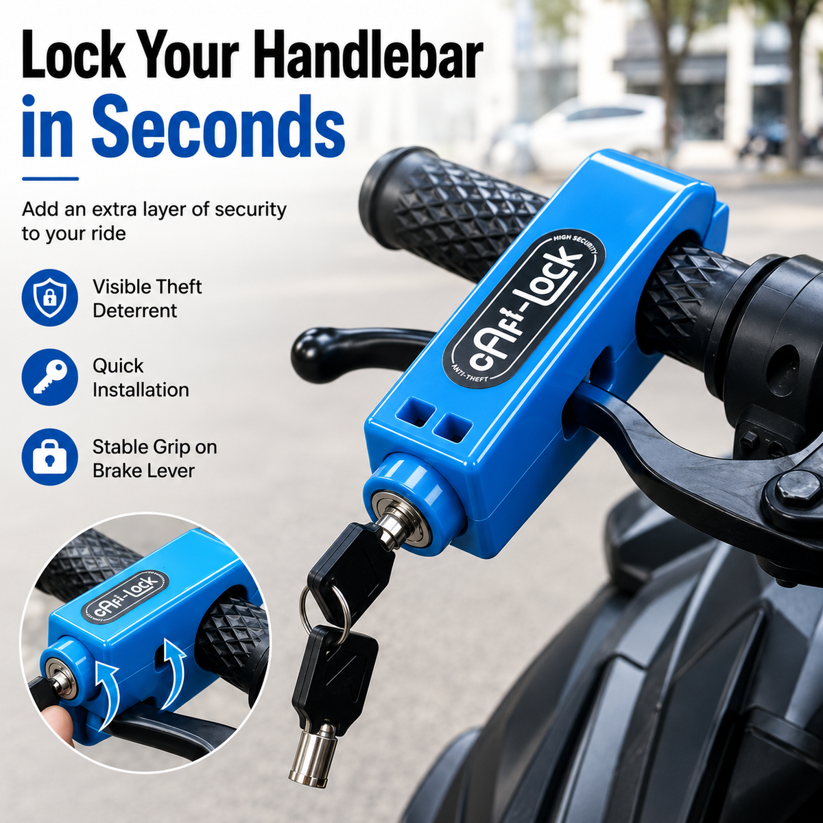 MiniGrip Anti-Theft Lock