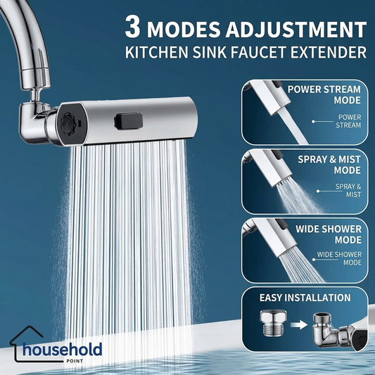 AquaFlow 360 Faucet Extender